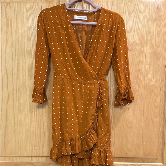 Faithful The Brand Polka Dot Wrap Dress - Picture 2 of 13
